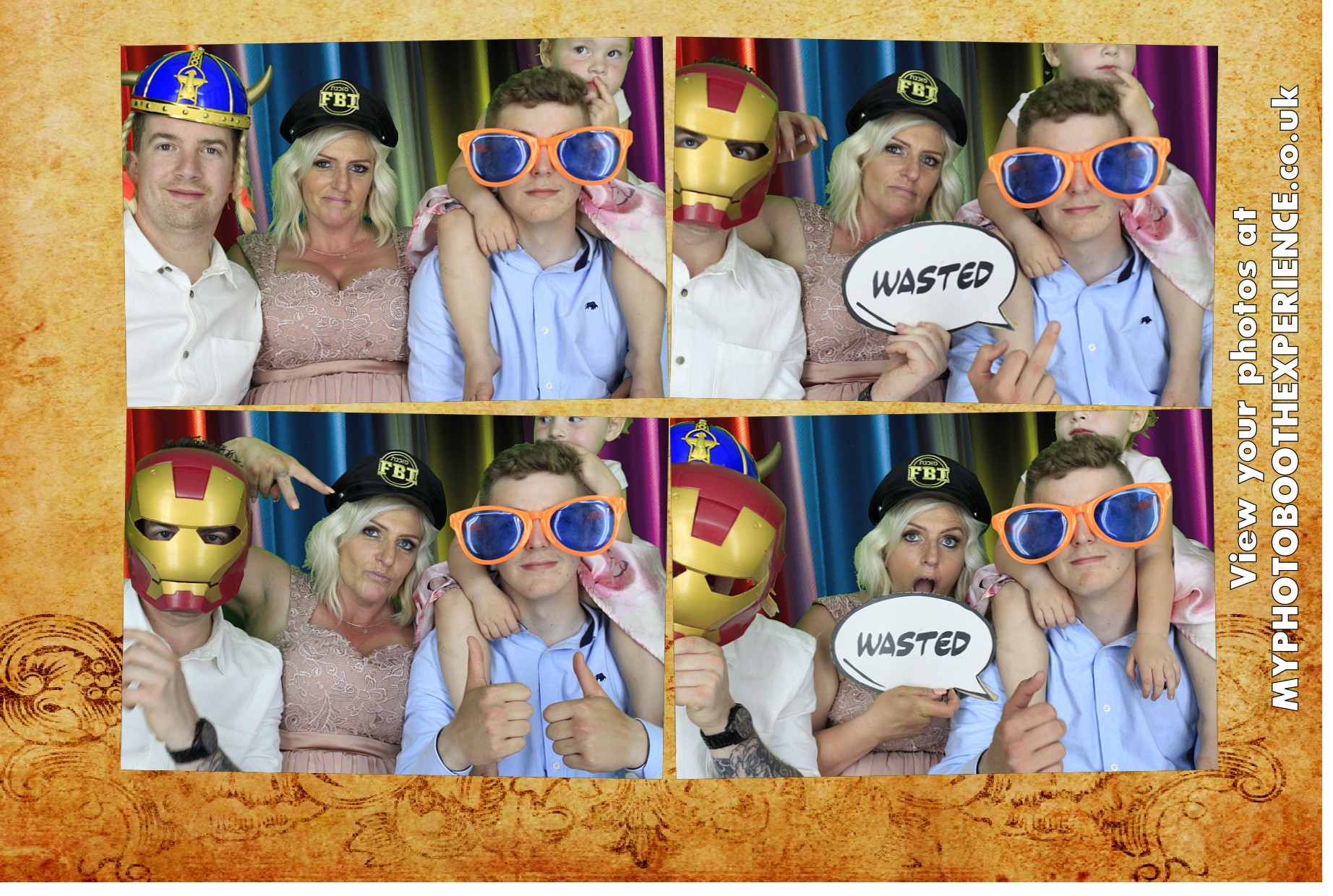 Jennie & Graham's wedding vow renewal  | View more photos from the event at gallery.myphotoboothexperience.co.uk/u/MyPhotoBoothExperienceLtd/Jennie-Grahams-wedding-vow-renewal